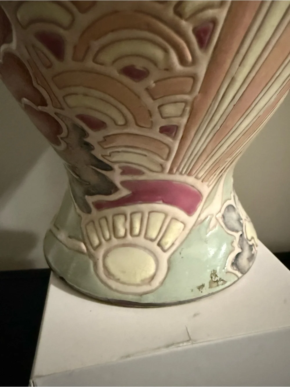 vintage for Toyo design, featuring a pastel Asian floral pattern